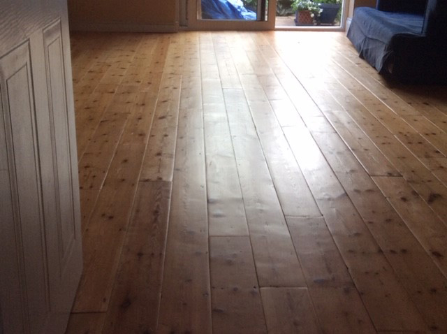 Antique Wooden Floors - Original Pine Floorboards